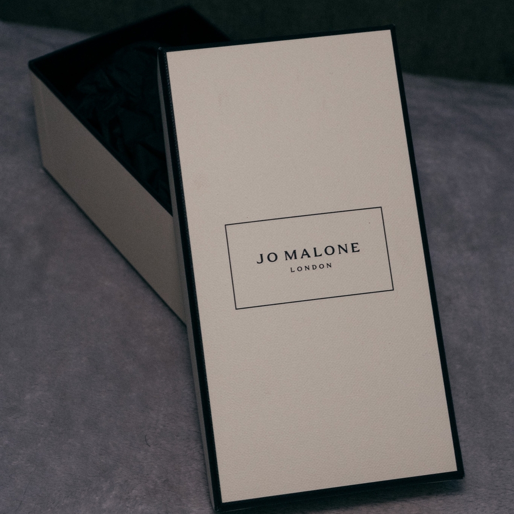 Jo Malone Cream and Black Box